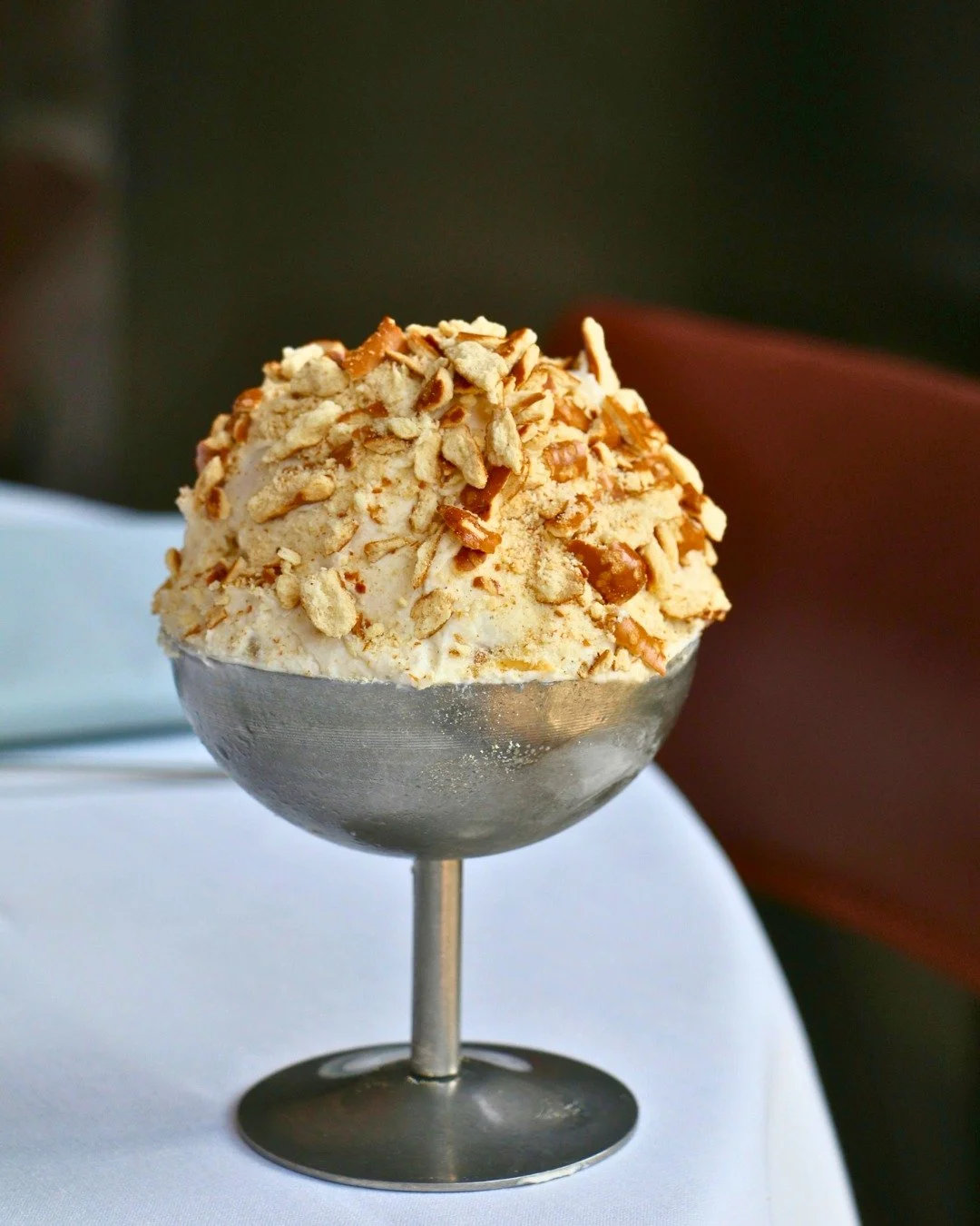 Chef Tab&rsquo;s new pastry menu has arrived. Start with the Peanut Butter Pretzel Sundae, layered with peanut butter caramel, roasted peanuts, and crunchy pretzel.