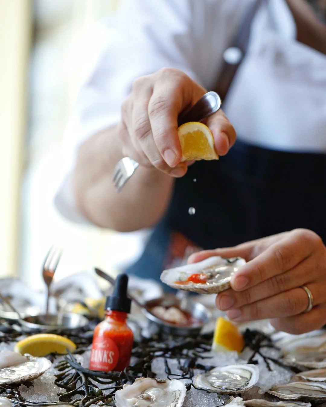 Because oysters are always a good idea.