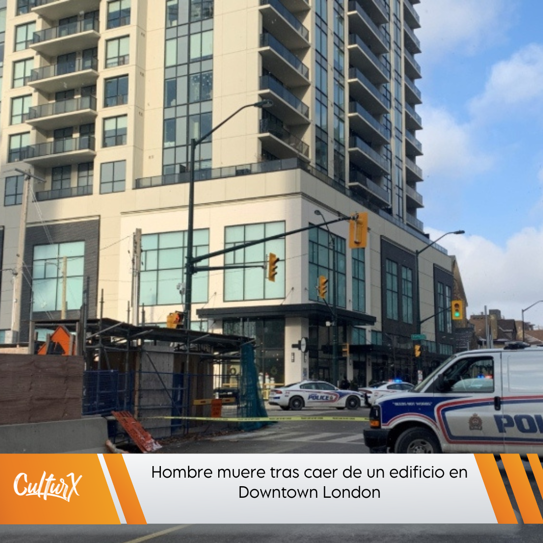 Hombre muere al caer de un edificio en Downtown