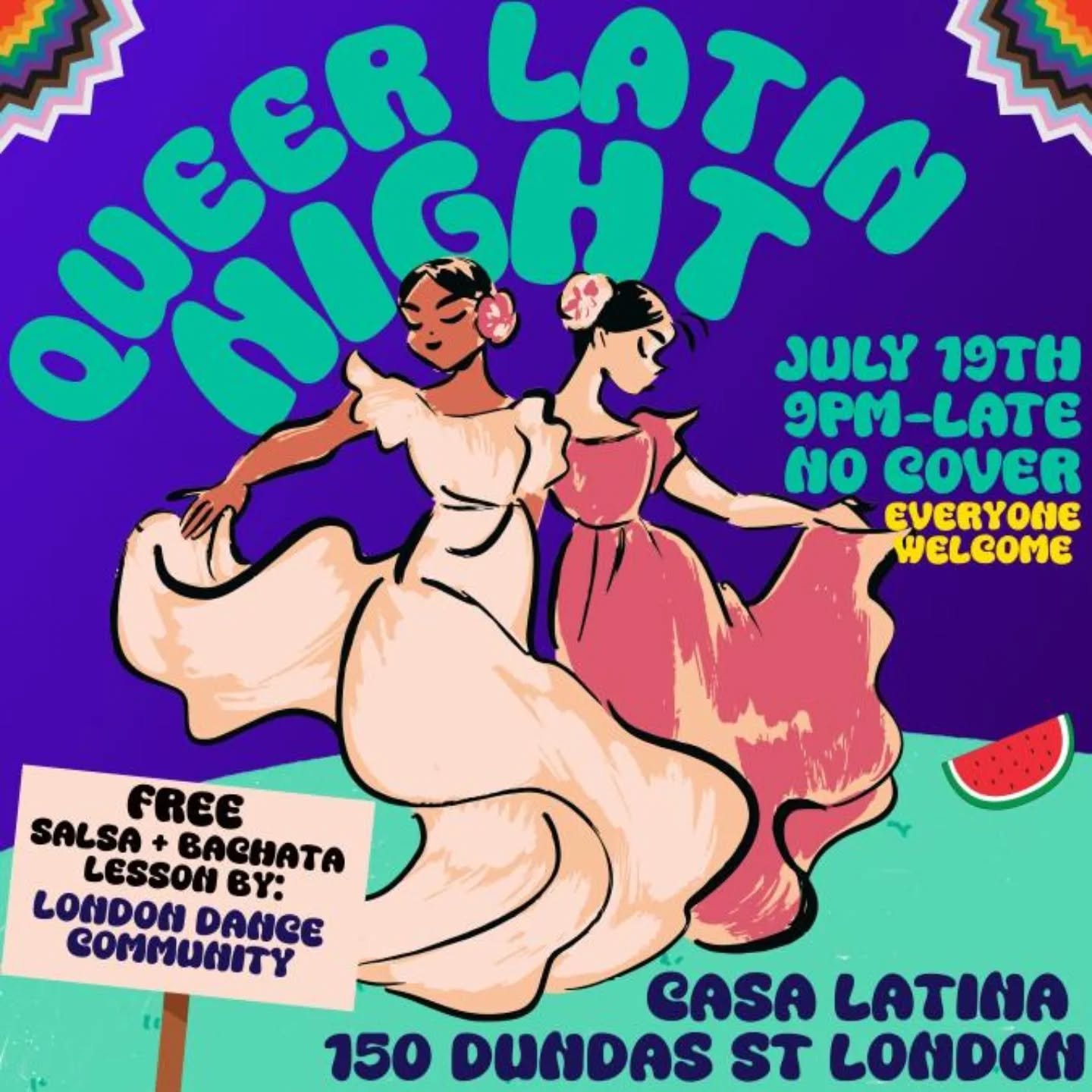 See you this Saturday. We'll have games, dj music, dancing lessons, giveaways and more !