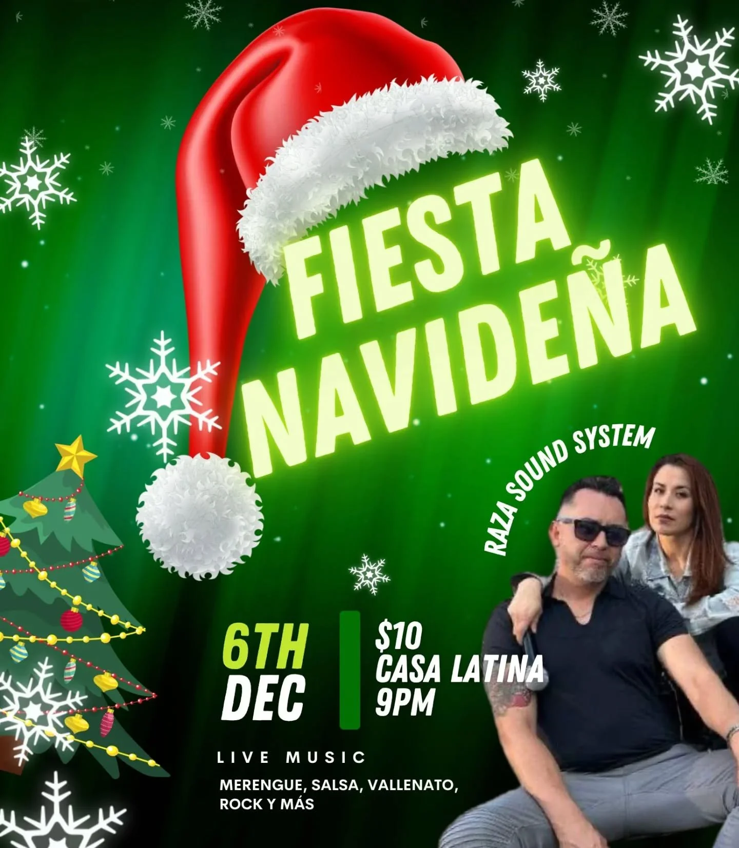 Nuevo evento para el s&aacute;bado 6 de diciembre no te lo pierdas !