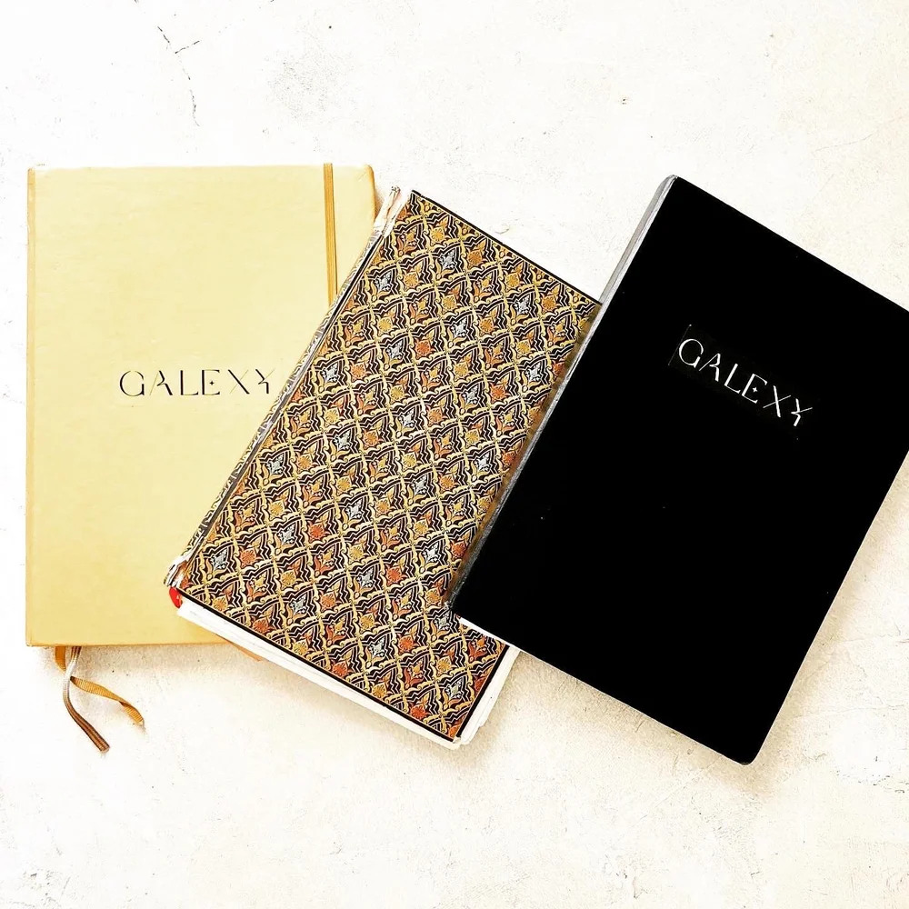 Notebooks and manuscripts
