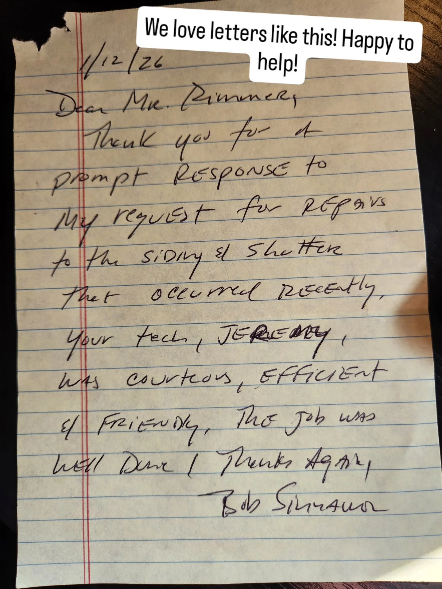 Customer satisfaction is 💯 why we do this!