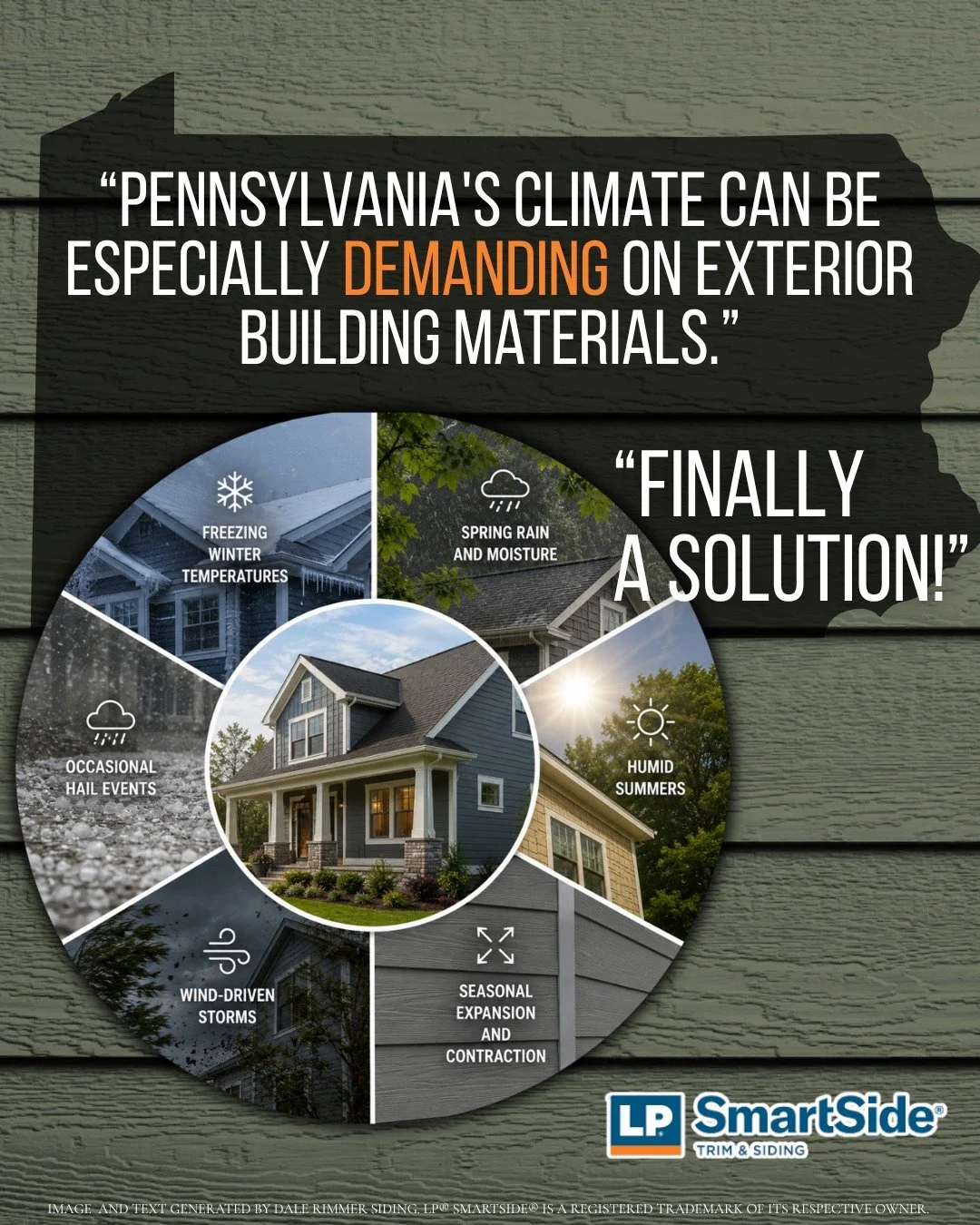 Thinking about Fiber Cement Siding? 𝐌𝐚𝐲𝐛𝐞 𝐭𝐡𝐢𝐧𝐤 𝐀𝐠𝐚𝐢𝐧!? 🧐Check Out 𝐋𝐏&reg; 𝐒𝐦𝐚𝐫𝐭𝐒𝐢𝐝𝐞&reg; Engineered Hardwood Siding. 🌎🔨🏠🌪 Read more about why we  love it! &rarr; Link in Bio!  @lpbuildingsolutions @lpsmartside 

#LPSma