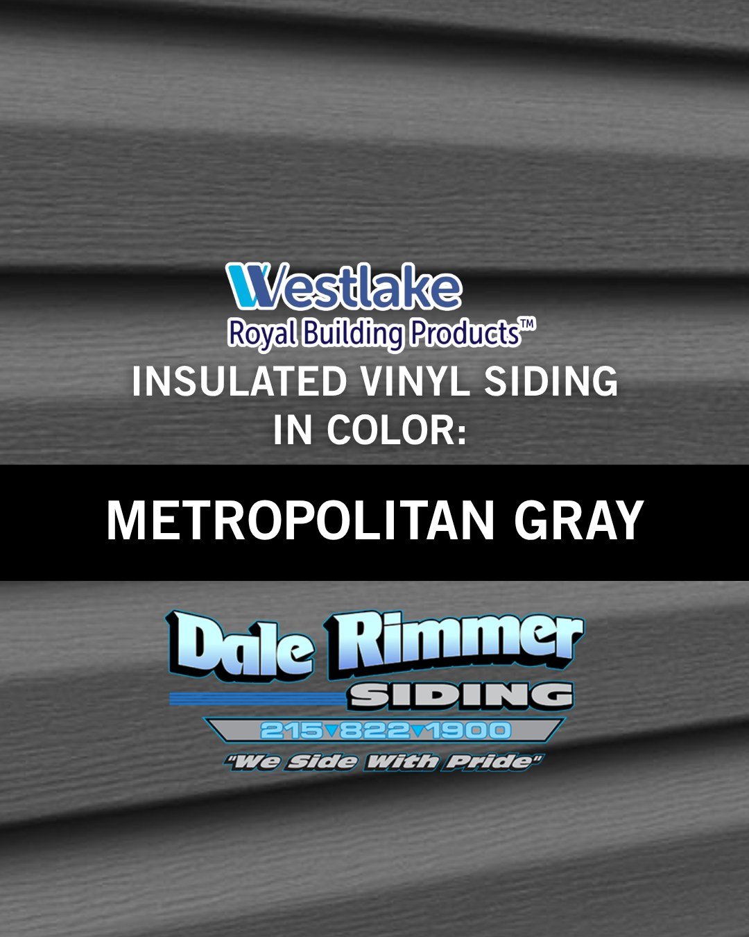 COLOR SERIES | Feat. Metropolitan Gray Insulated Vinyl Siding