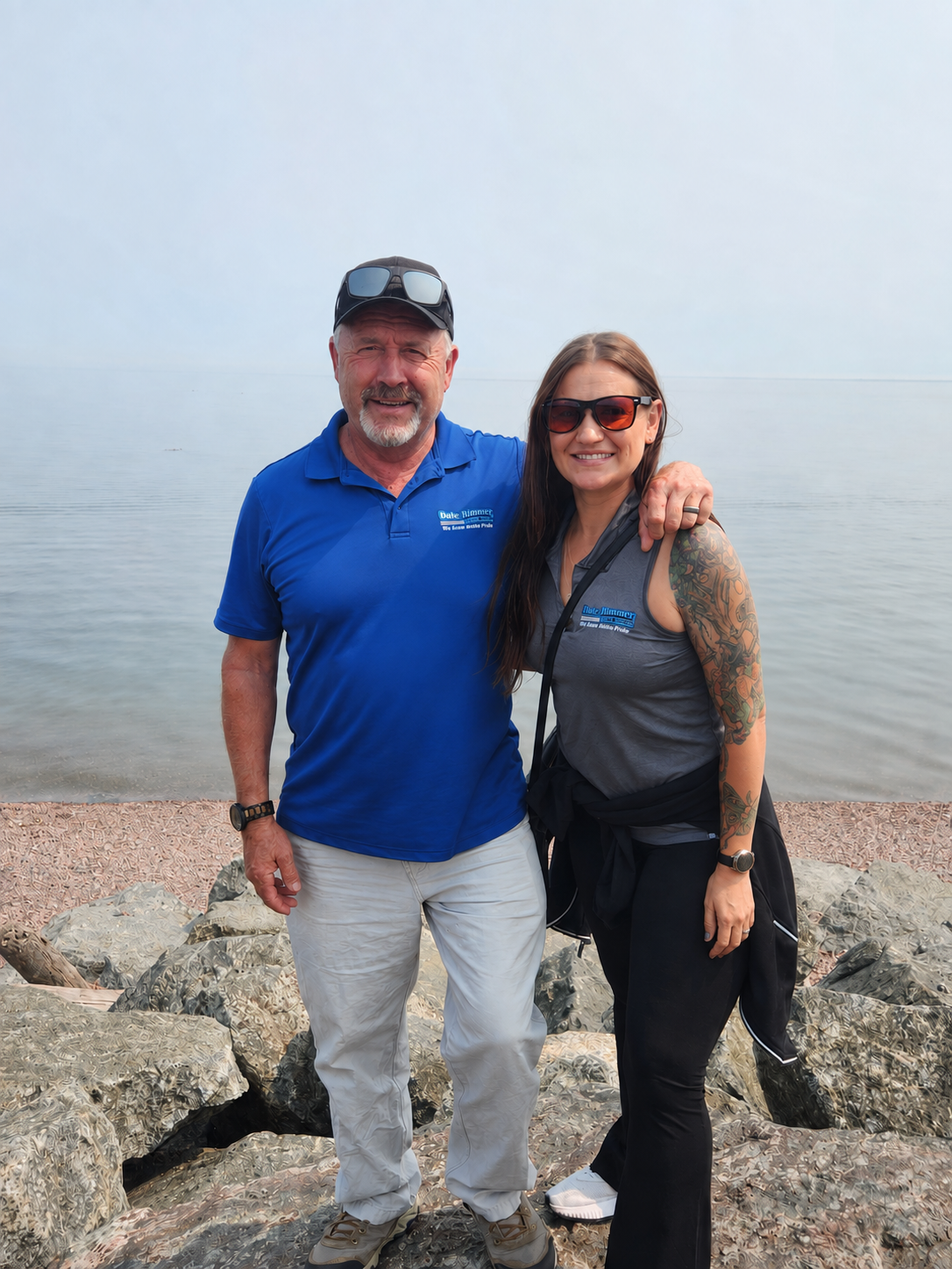 Cassie and Dale Rimmer of Dale Rimmer Siding, representing the father-daughter leadership of a family-run exterior remodeling company serving Bucks and Montgomery Counties, PA since 1982 and transitioning to the next generation of woman-owned leaders