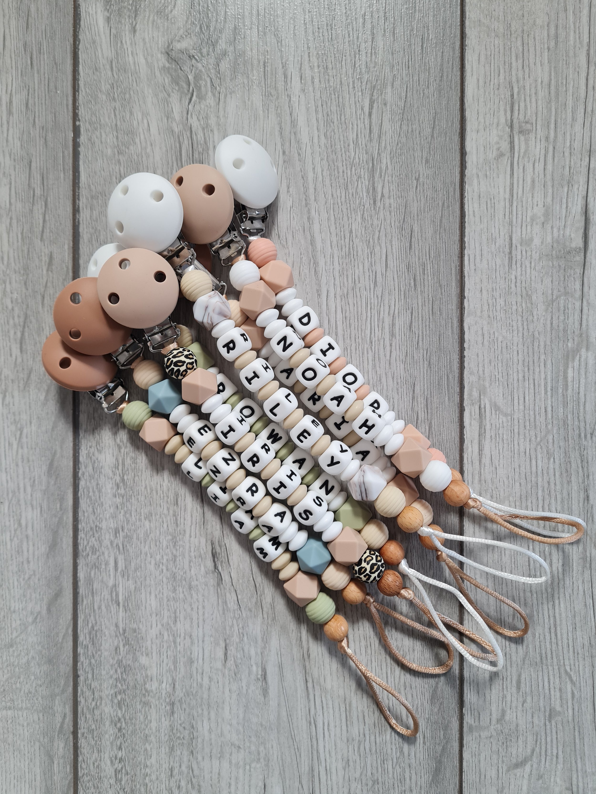 thumbnail image 2 of Wholesale Custom Baby Teething Dummy Chain Holder Silicone Pacifier 2 of 13