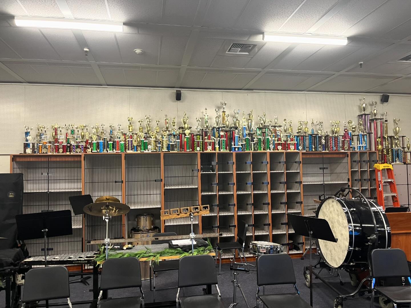 The Arts and Music Block Grant at work! Check out the new instrument storage Sonora High School @sohsraiders! There are many more VAPA Program improvements to come! #fjuhsd #wherearthappens @sohs_band @fullerton_joint_union_hsd