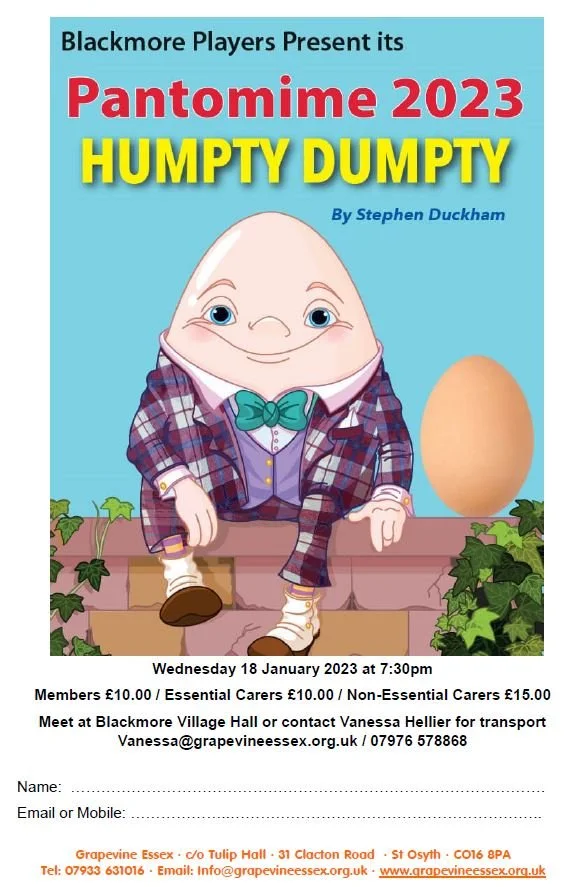 Humpty Dumpty by the Blackmore Players