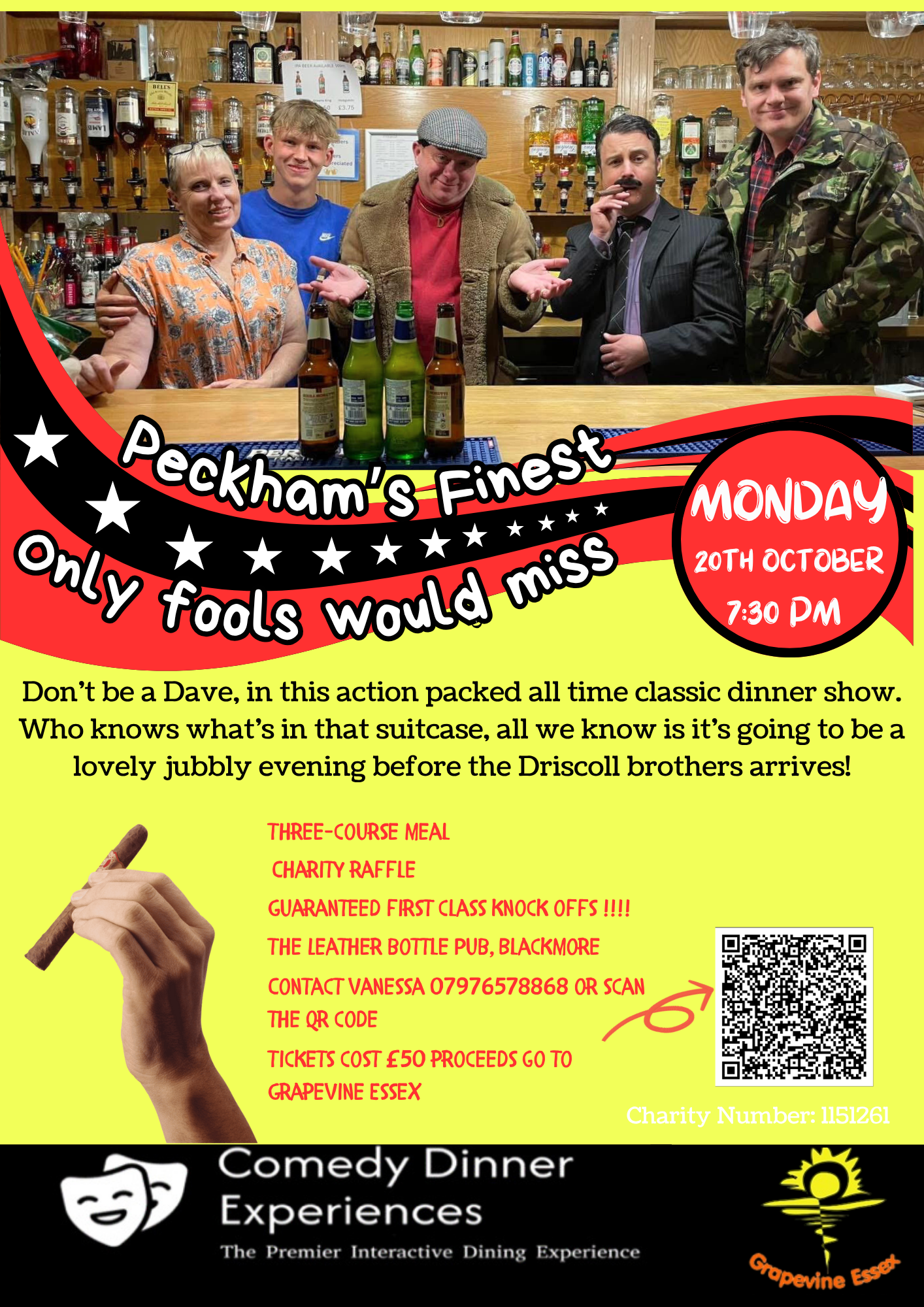 Comedy Dinner - Peckham's Finest