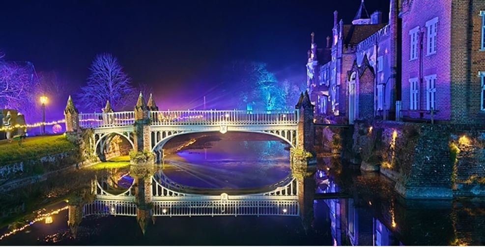 Stonham Barms / Helmingham Hall Light Trail