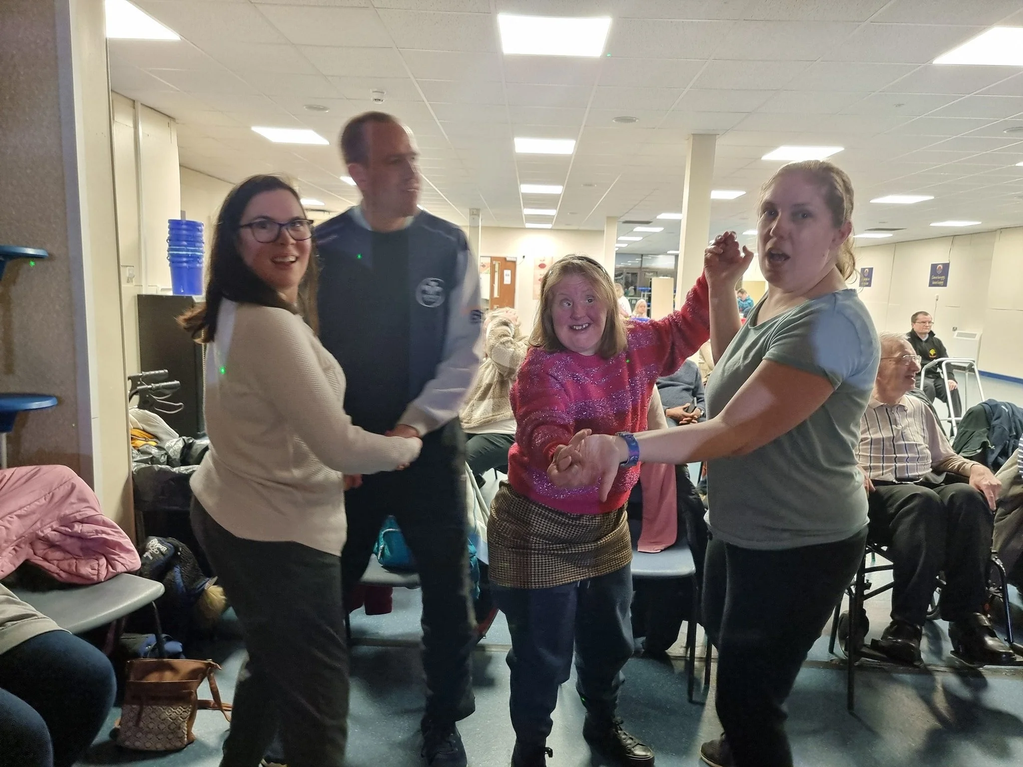 Disco with DJ JO JO'S crew    