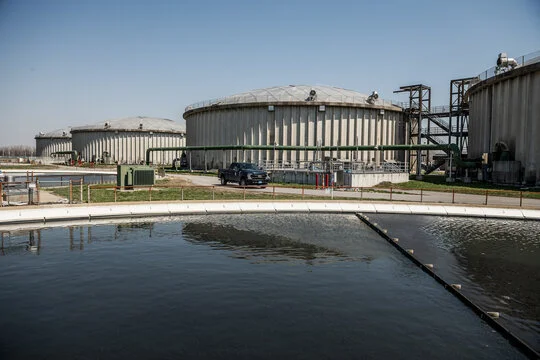 Anaerobic digestion at Kansas City (KCMO). Photo courtesy KC Water.