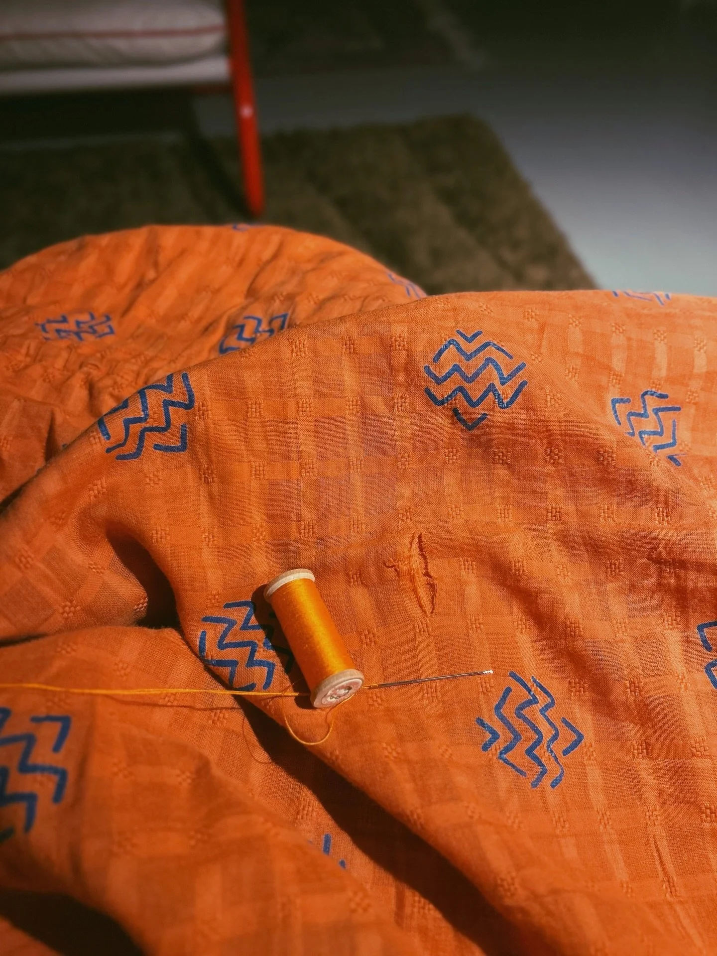 wool x textile 73/100

mending ✨ best way to keep my @gudrunsjoden alive for many more years to come✨ Do you mend and repair your clothes?

#mending #sustainability #sustainablefashion #sustainabletextiles