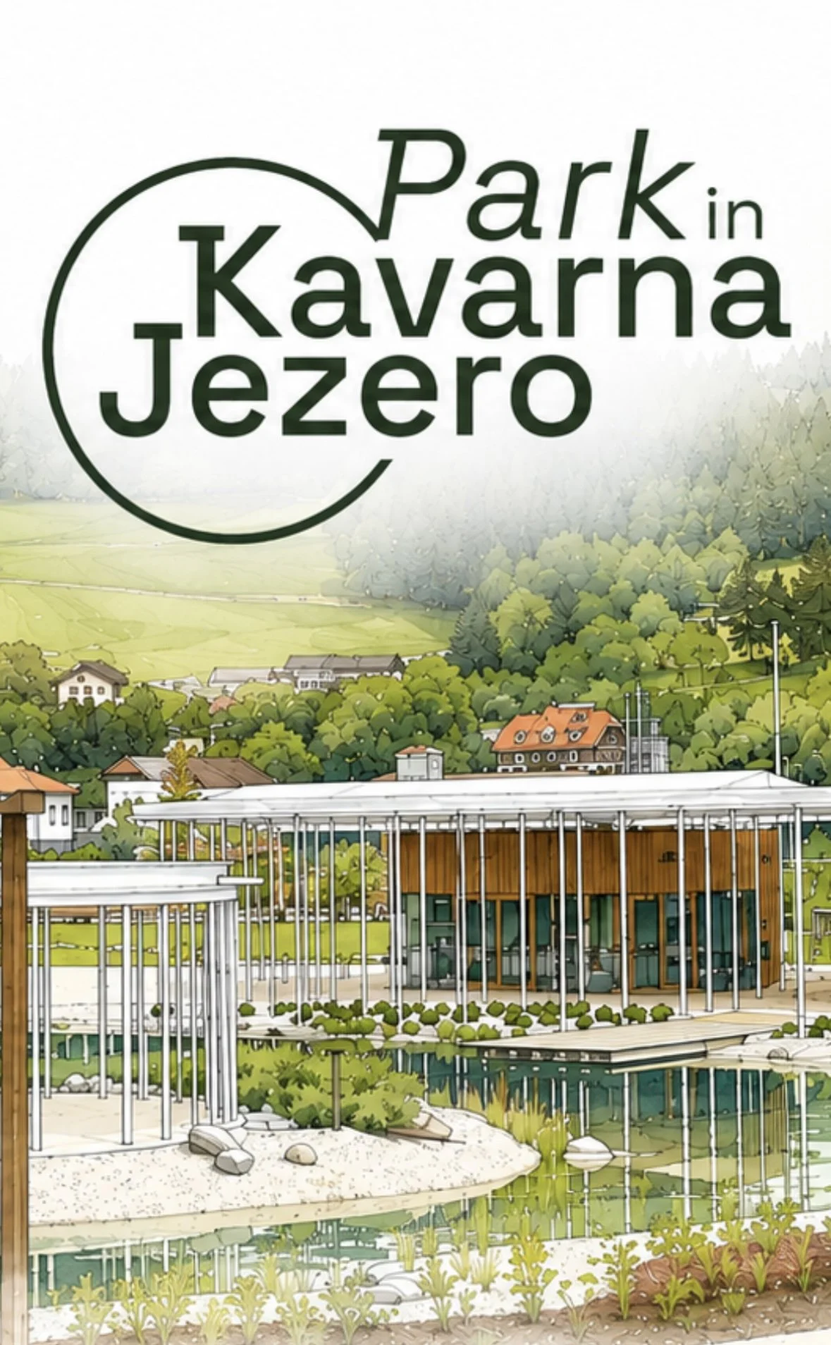 Koncert v parku Jezero