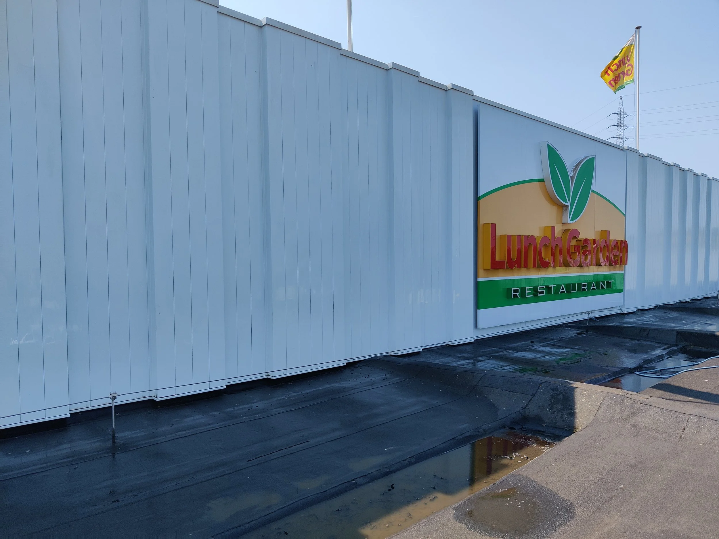 Gevelreiniging Lunch Garden Waregem (na)