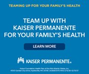 Team up with Kaiser Permanente for your family's health