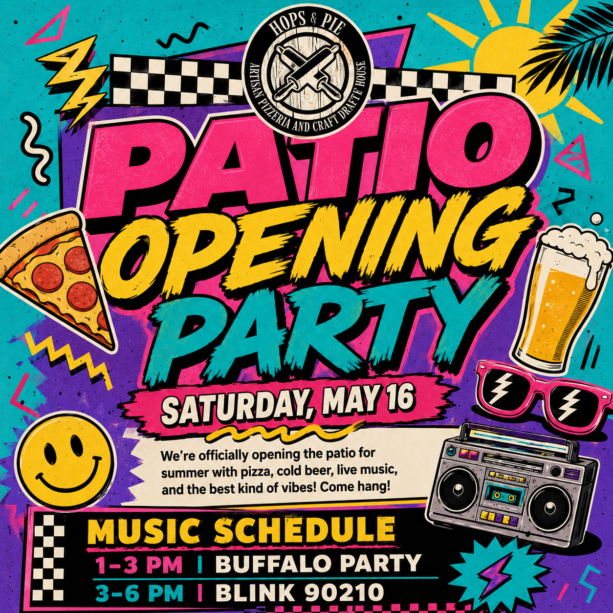 Patio Opening Party