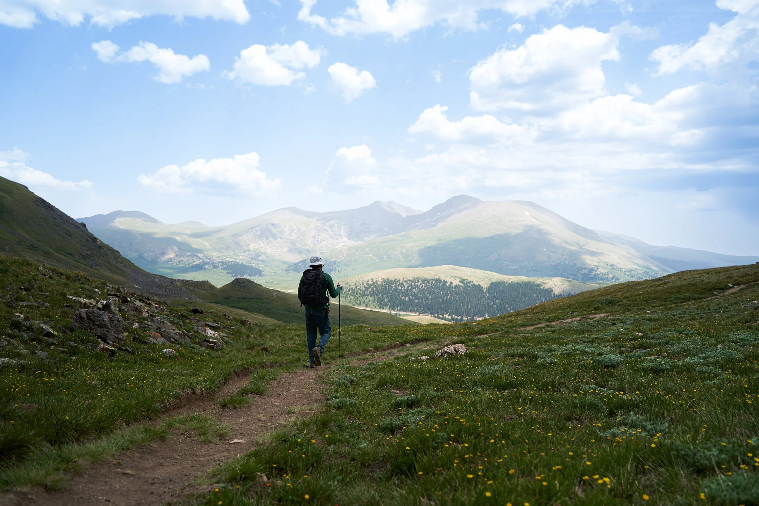 Man Hiking