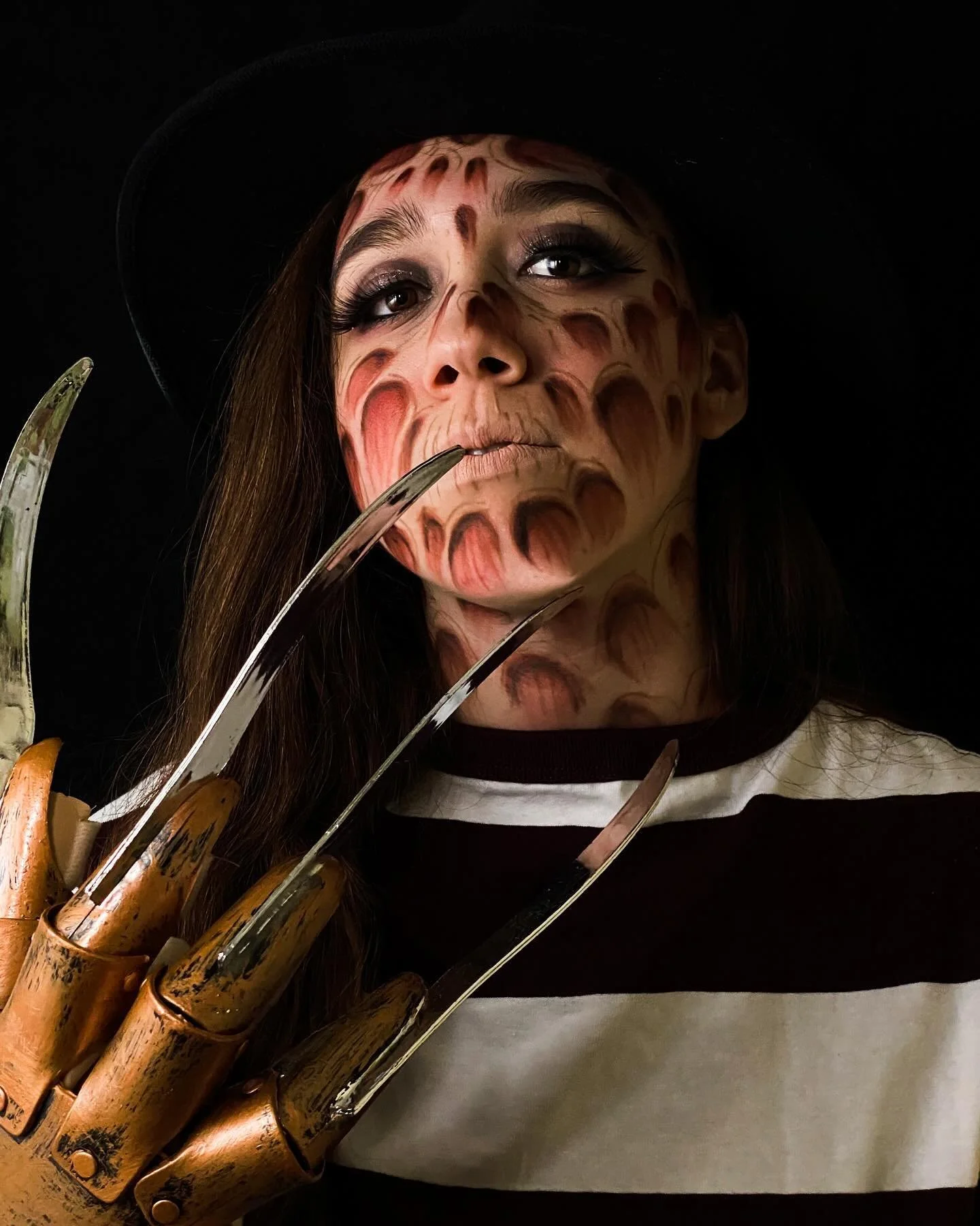 Day 8 of #alycatcos13daysofhalloween THROWBACK 🖤

2020 Freddy Kruger ❤️ 
.
.
.
.
#freddykrueger #freddy #freddykruger #freddykruegermakeup #freddyvsjason #nightmareonelmstreet #halloween #halloweencostume #halloweenideas #halloweenmakeup #diyhallowe