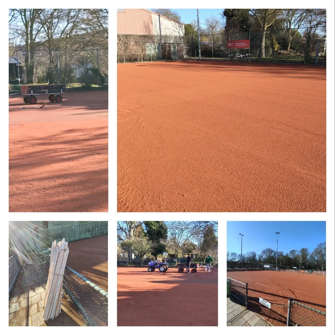 Start opbouw gravelbanen