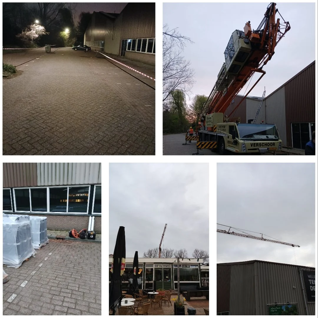 Start nieuw dak