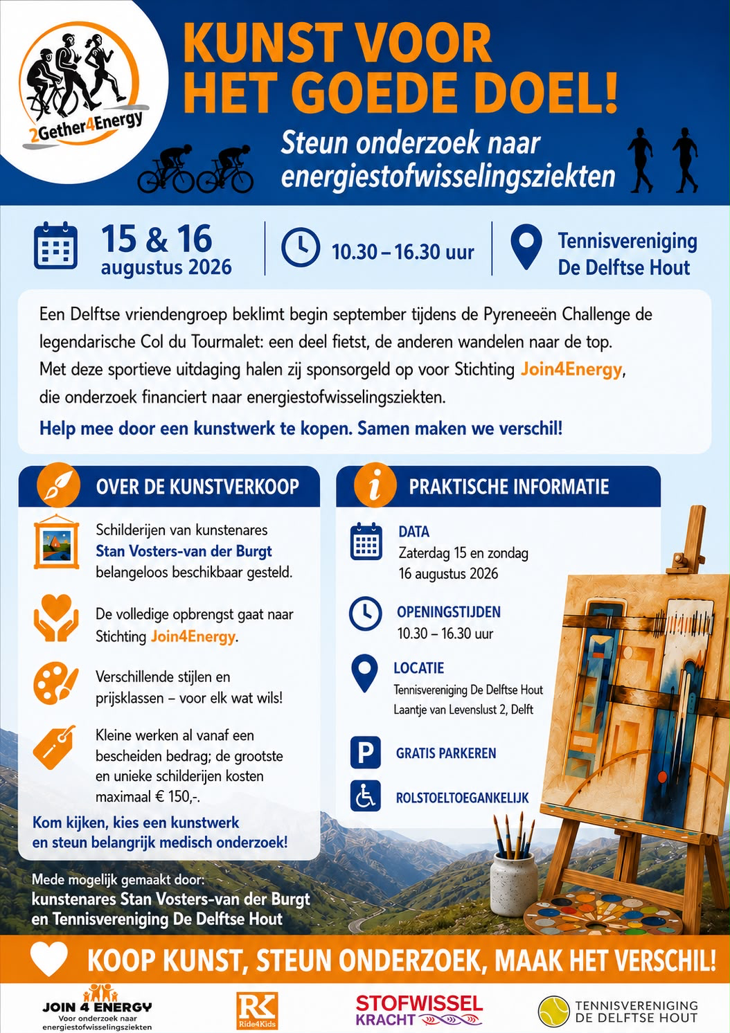 🎨 Kunst scoren en het goede doel steunen?