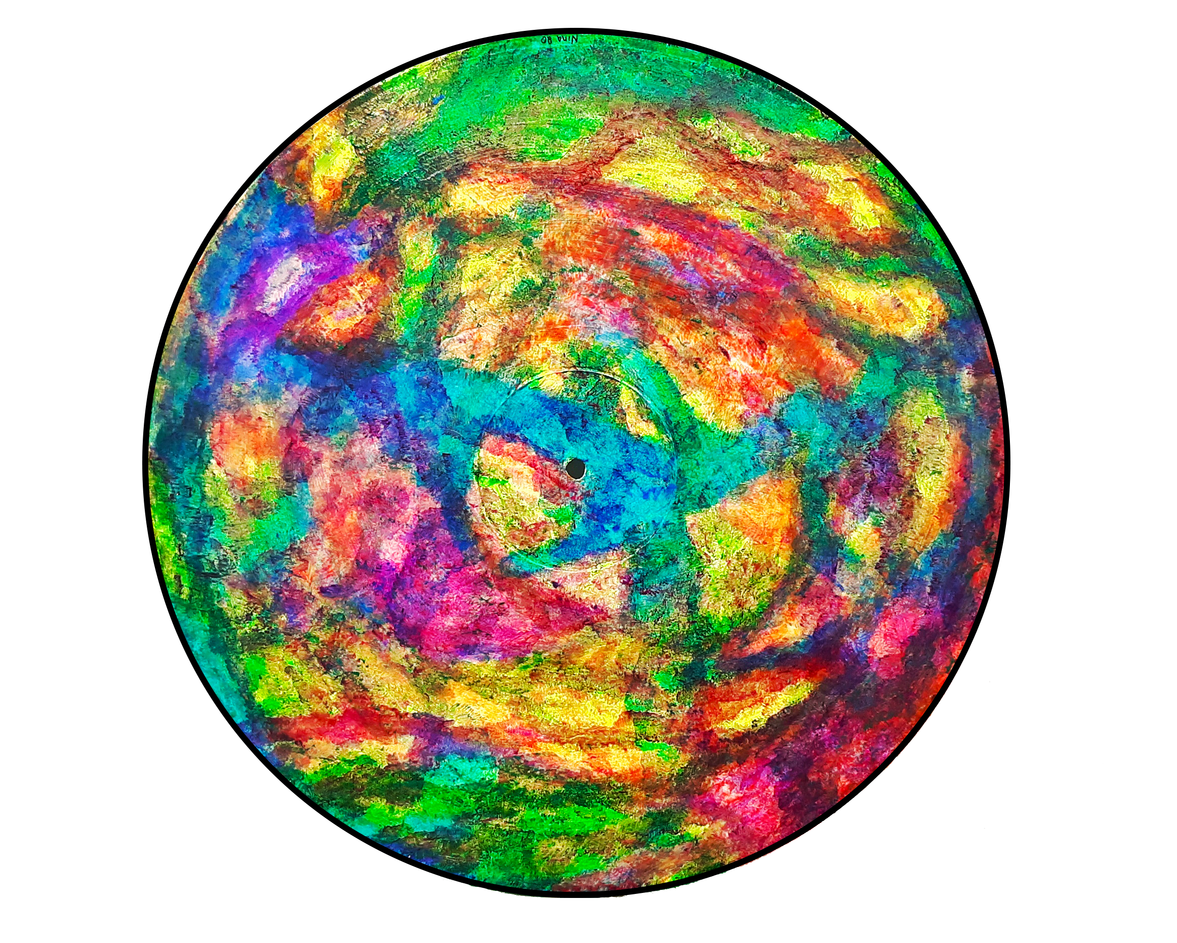 Painted Records and Art Disks