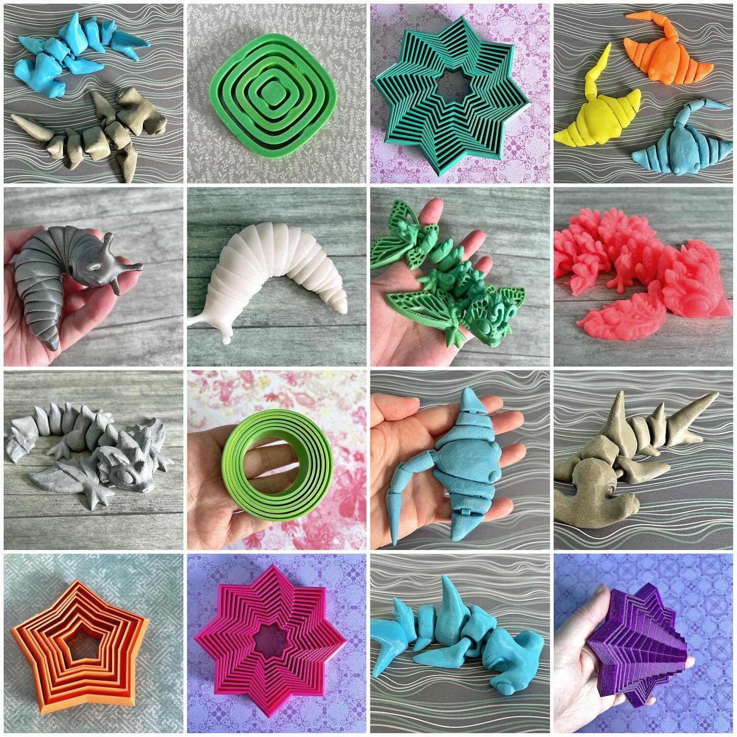 Fidgets! 

They are finally in my shop (at least some of them - more to come!) 

These are some of my best seller at in person events and it&rsquo;s easy to understand why!

My booth is a neurodivergent haven full of interesting things to see, good t