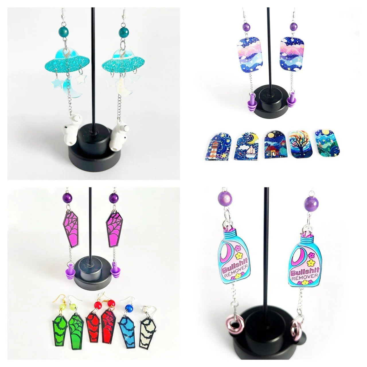 Chunky Earplug Earrings