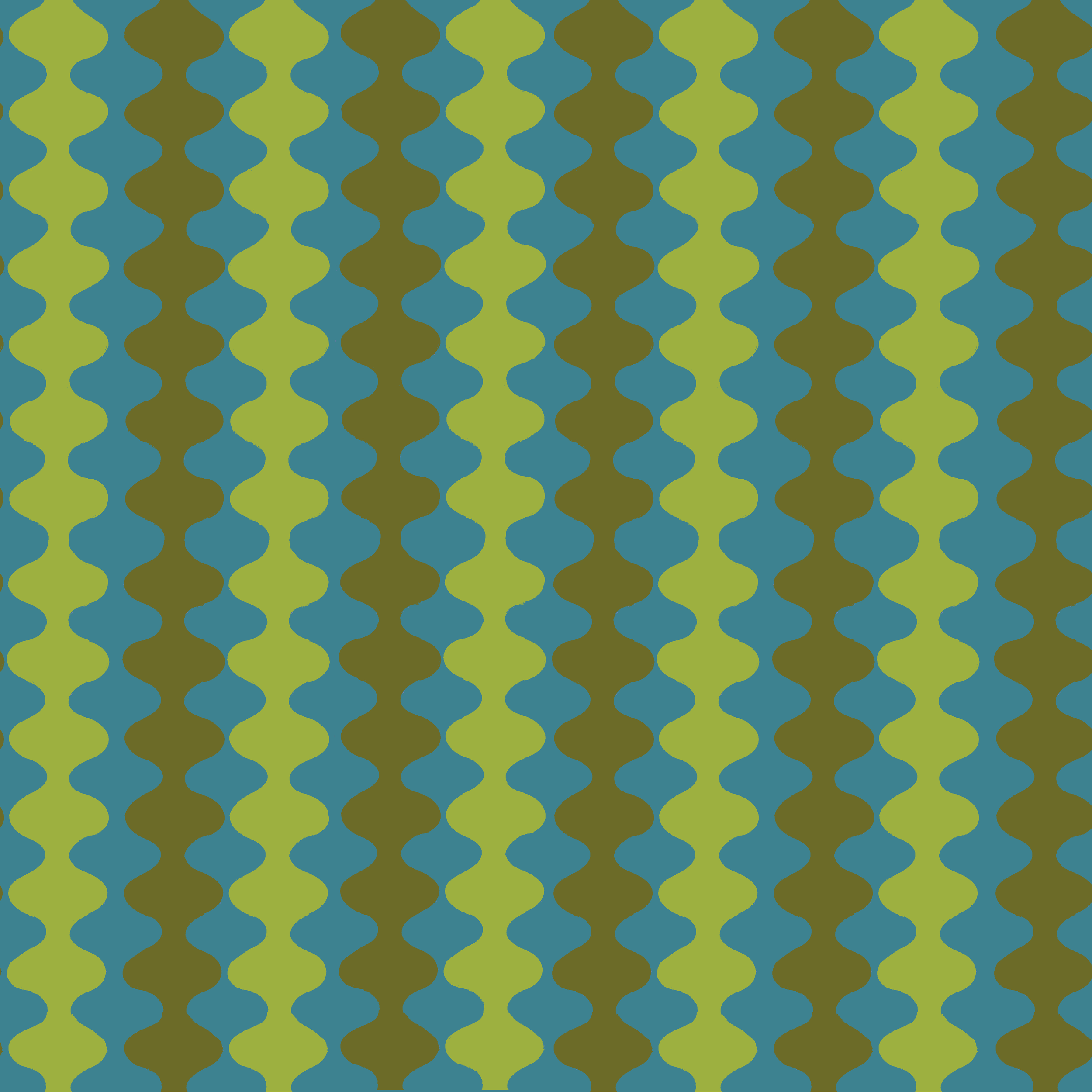 Funky 70s inspired retro midcentury pattern