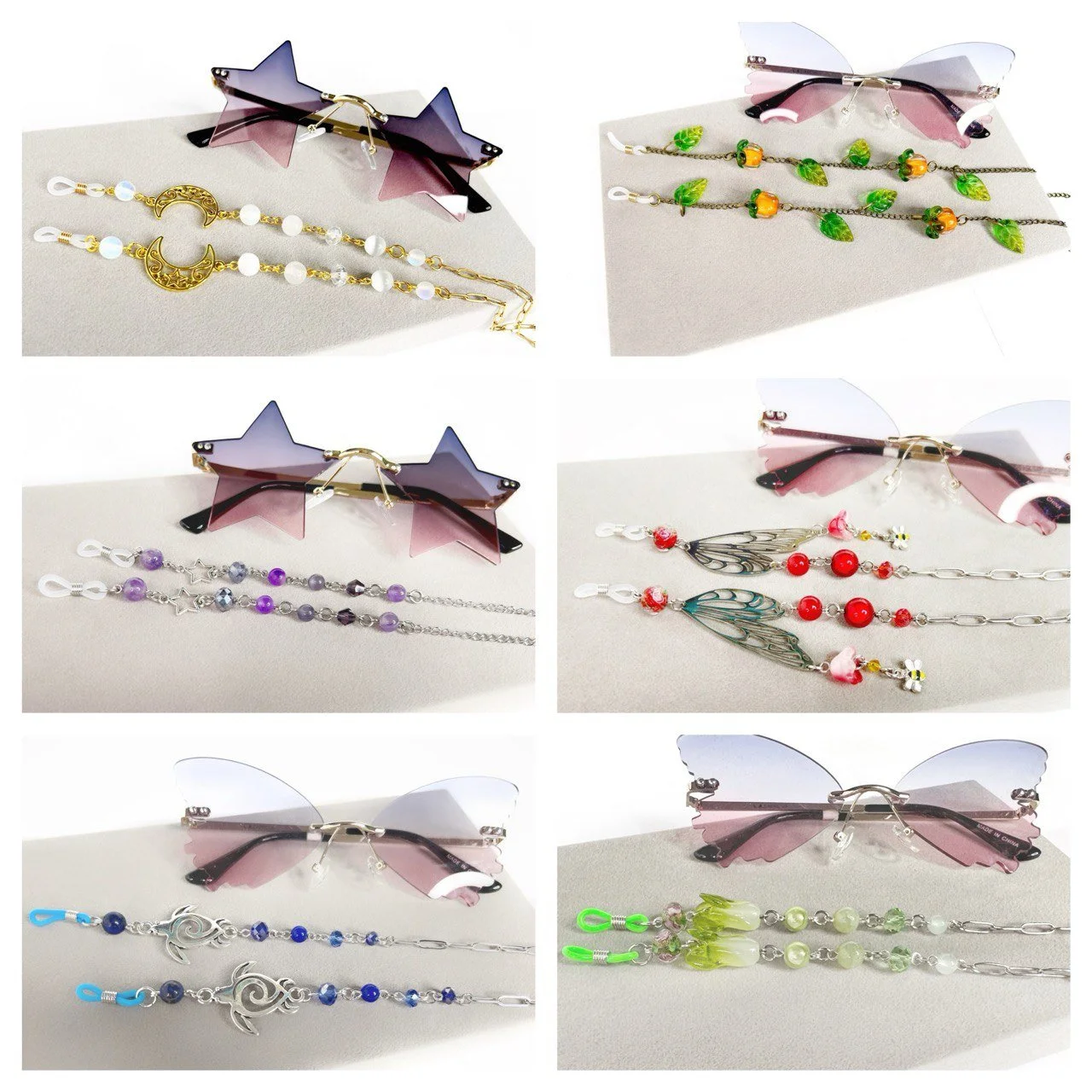 Whimsical Glasses Chains