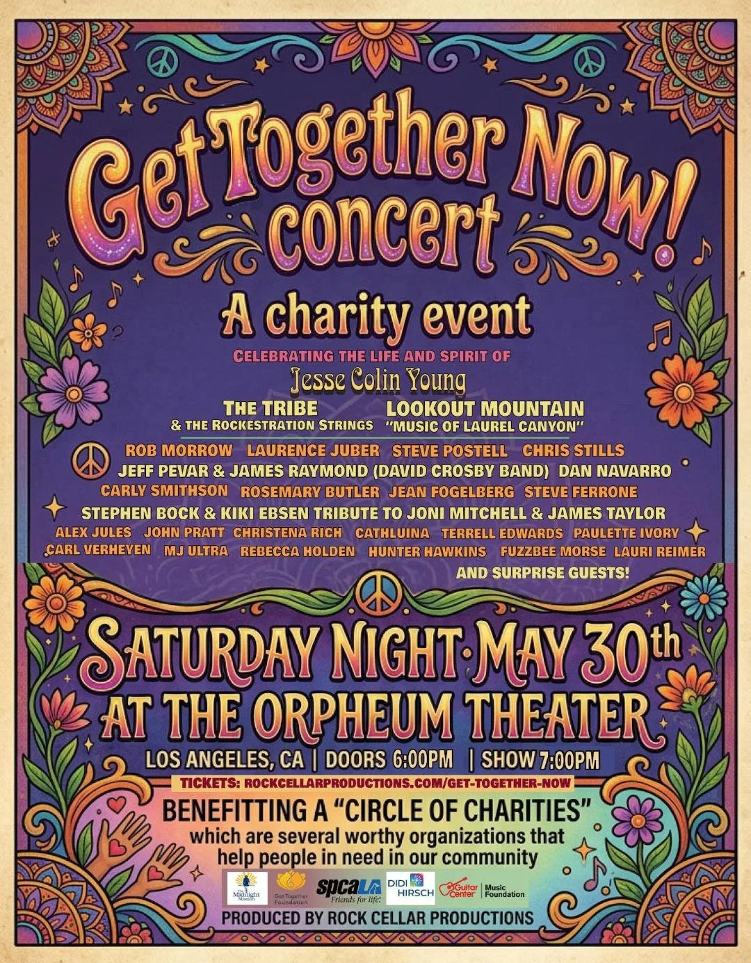 Get Together Now! Concert - Jesse Colin Young Tribute May 30, 2026
