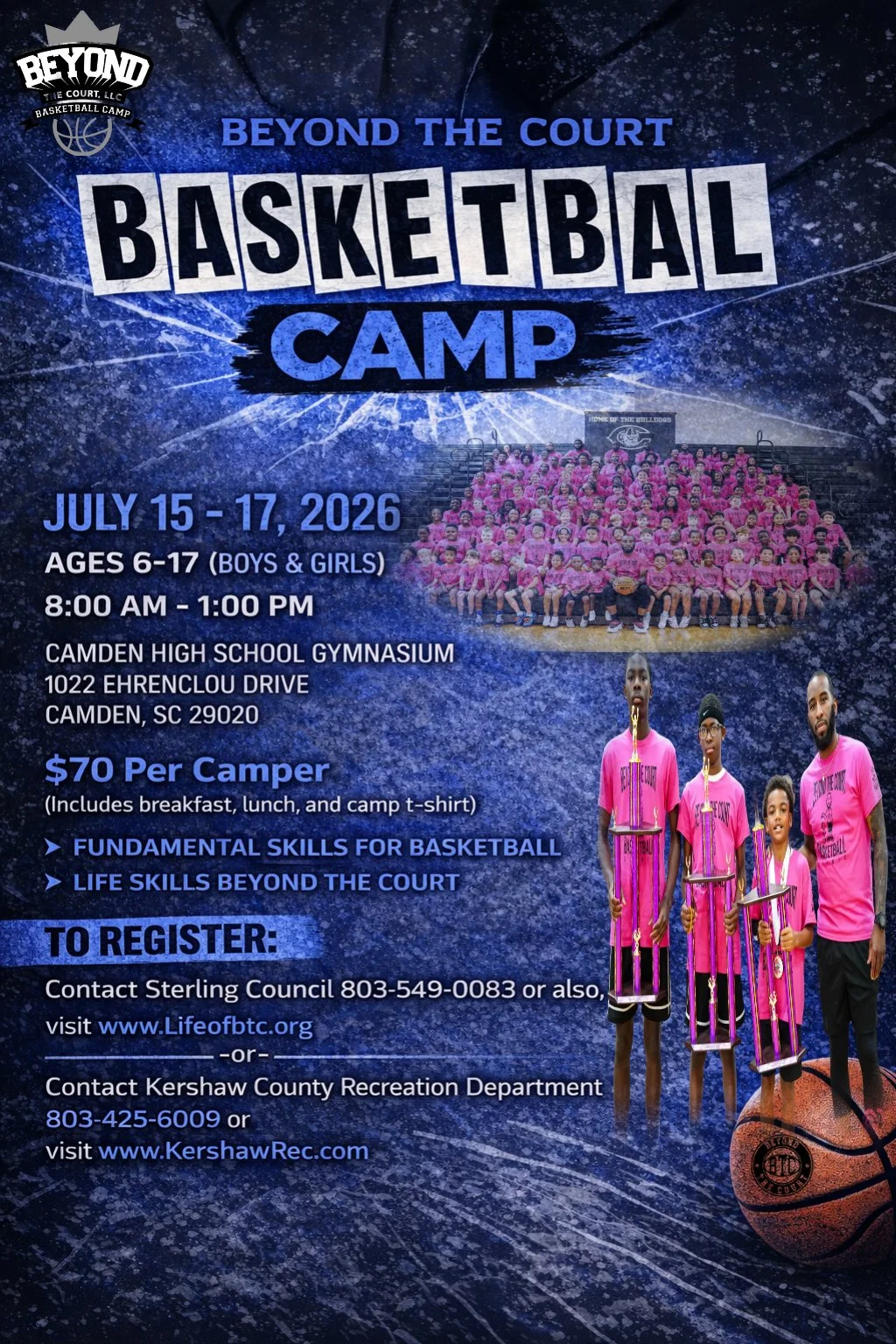 BEYOND THE COURT CAMP IS HERE JULY 15-17, 2026