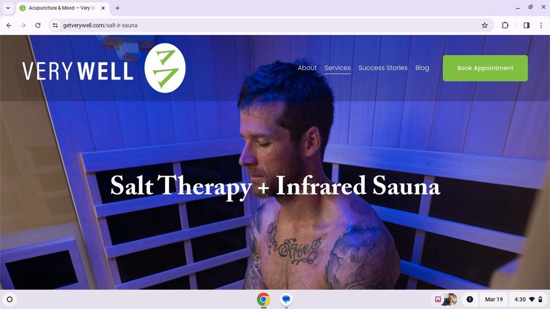 On the fence about #saltherapy?

Our advice? If you are interested in relief from specific symptoms or conditions, do a web search for &ldquo;infrared for [condition]&rdquo; or &ldquo;salt therapy for [condition],&rdquo; and make note of the results.