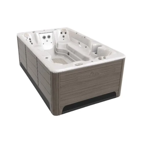 top view of aqua play swim spa from hydropool