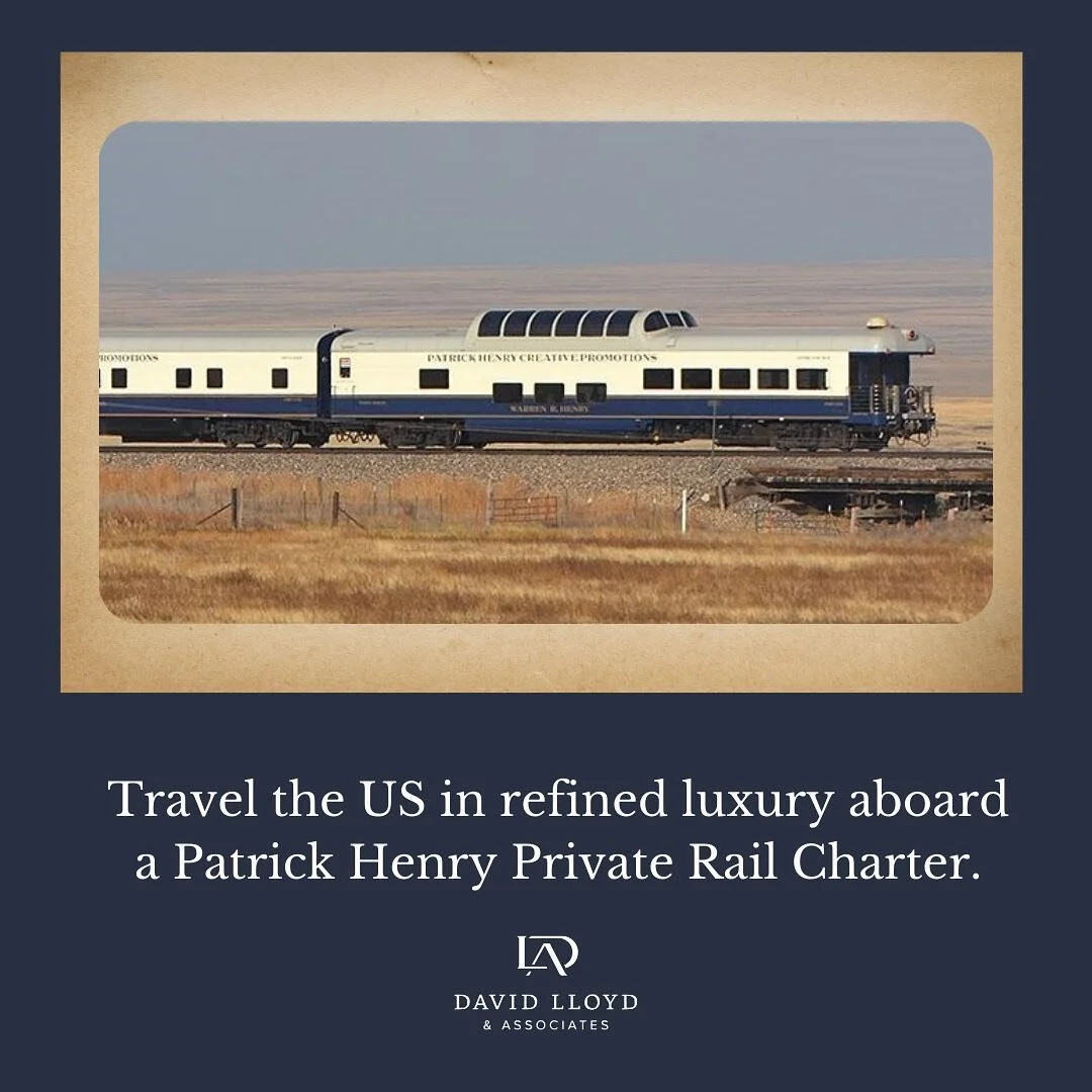 &ldquo;Palaces on wheels.&rdquo; There&rsquo;s nothing quite like traveling the United States by private rail, an experience few modern-day travelers have the chance to enjoy. Discover this timeless indulgence aboard Patrick Henry Creative Charters, 