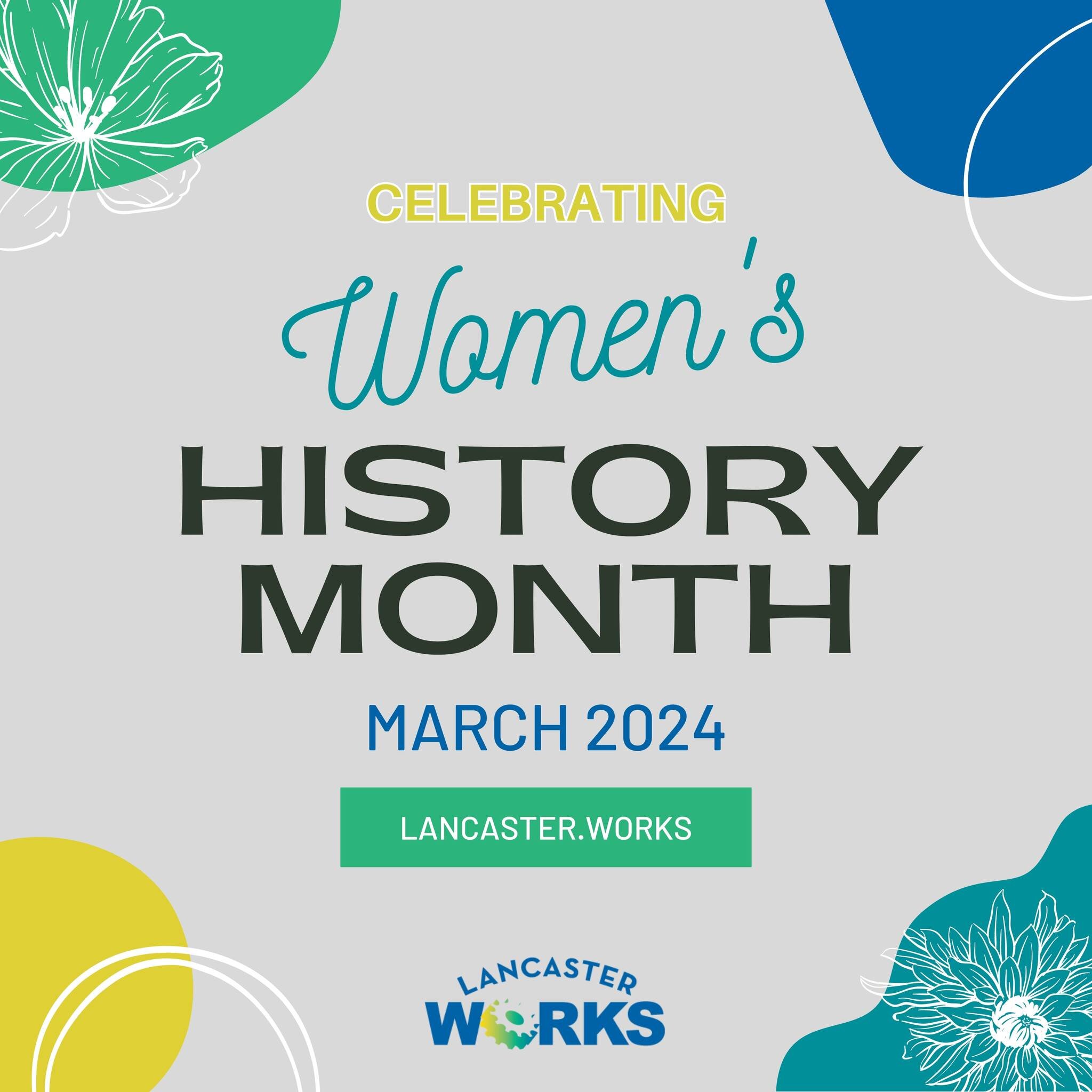 Happy Women's History Month!

The national theme for 2024 is &ldquo;Women Who Advocate for Equity, Diversity, and Inclusion&quot;

Celebrate women pioneering DEI initiatives and tag them below for a feature!

https://www.lancaster.works/