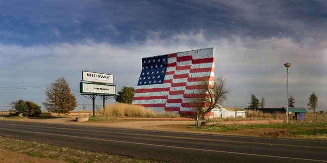Midway Drive-In; Quitque, Texas