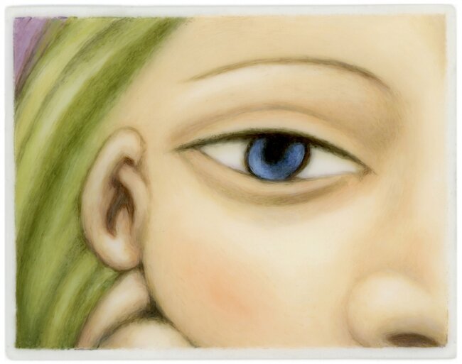 Lover's Eyes III: Marie Therese (after Picasso)