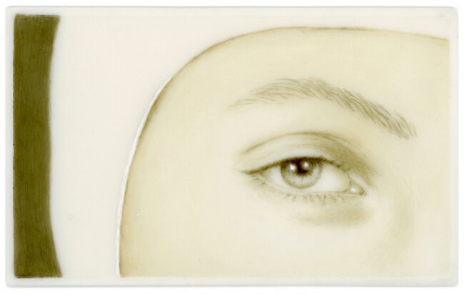 Lover's Eyes III: Meret (after Man Ray)
