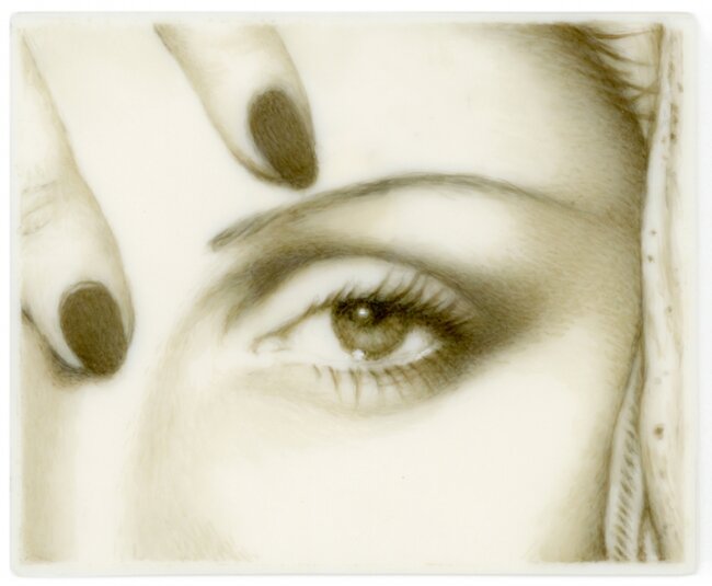 Lover's Eyes III: Dora (after Man Ray)
