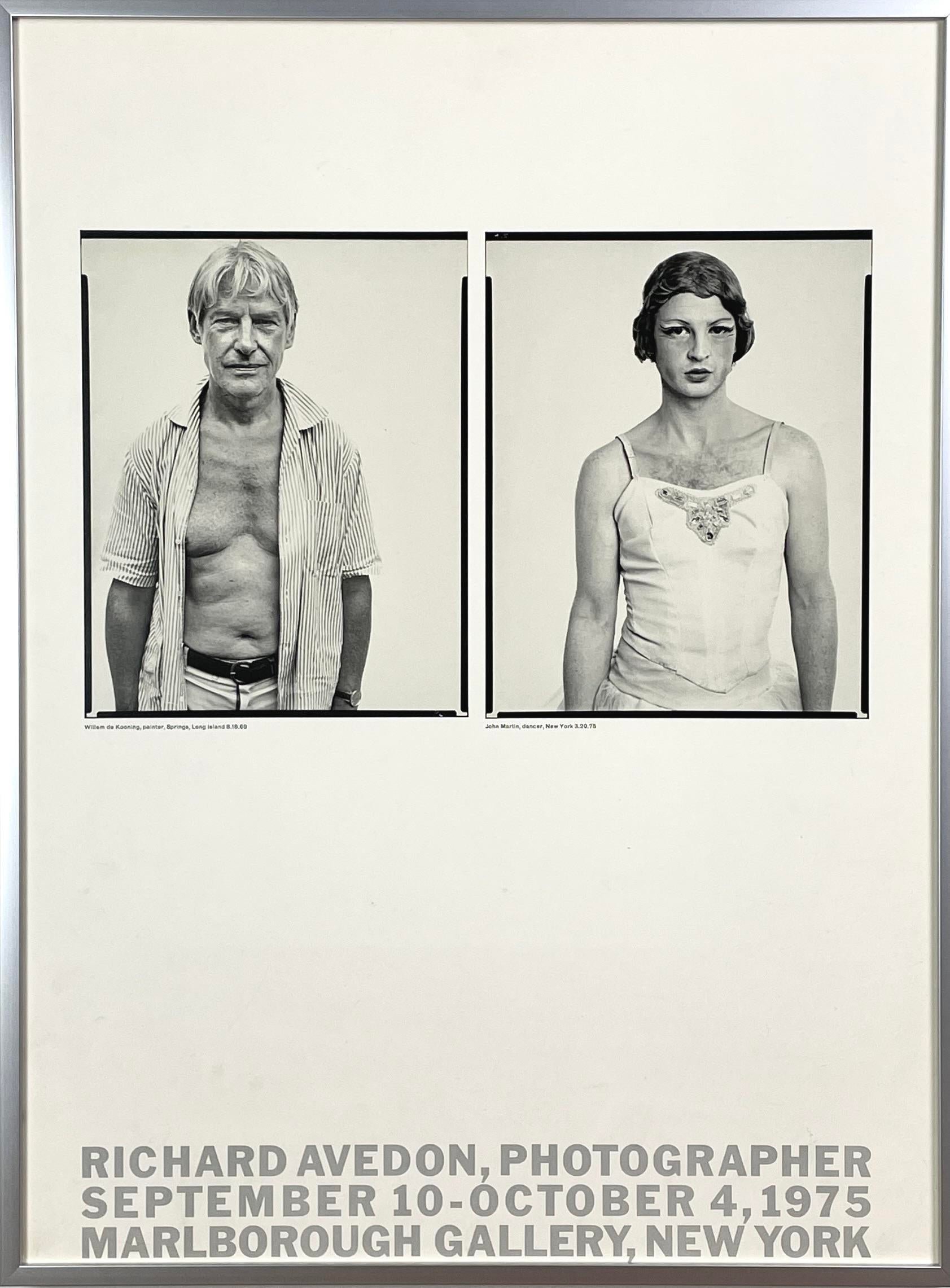 1975-richard-avedon-marlborough-gallery-exhibition-offset-lithograph-with-william-dekooning-framed-0411.jpeg