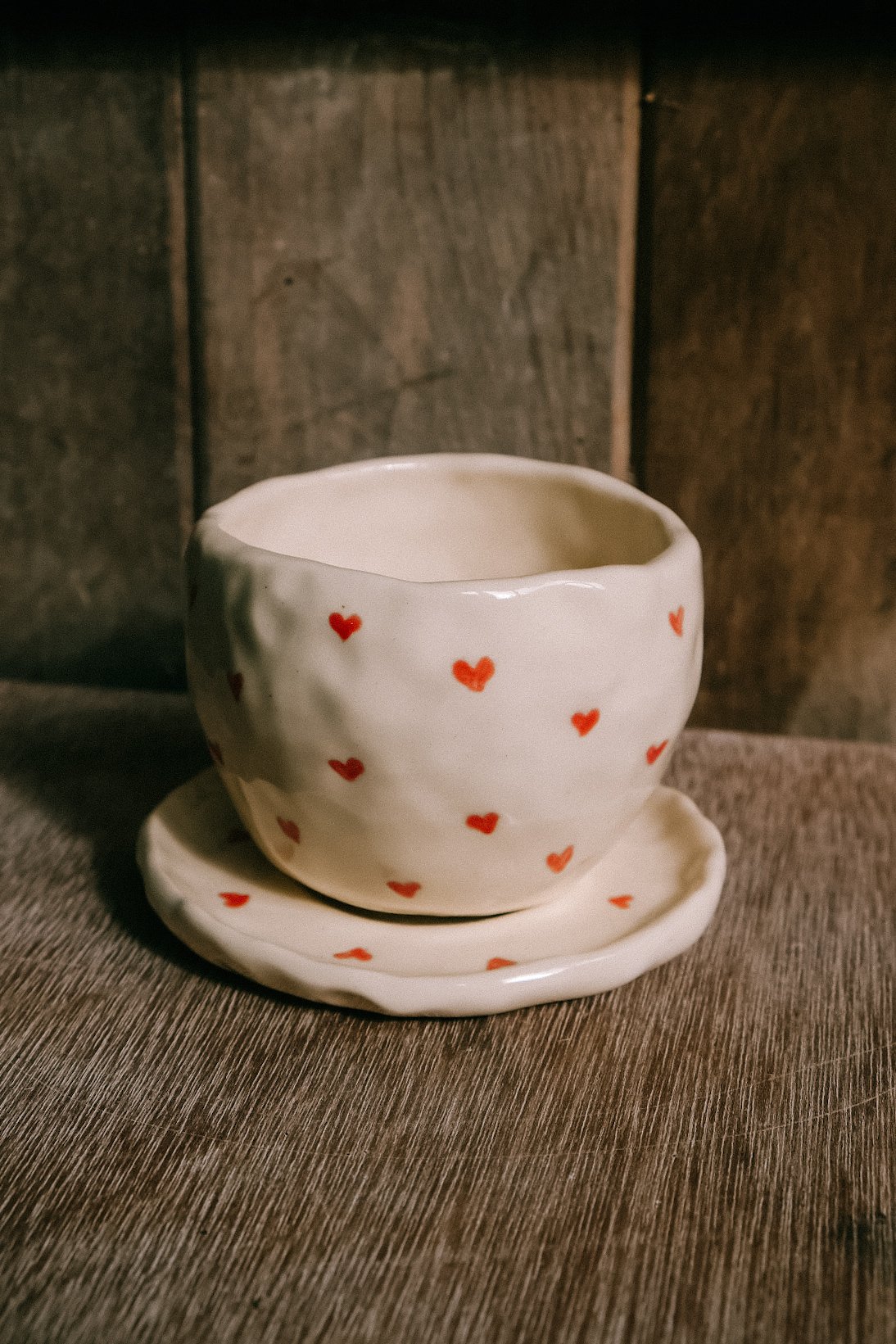 Love Cup and Saucer