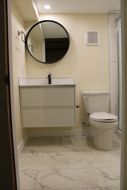 "Read" Bathroom/Basement Refresh