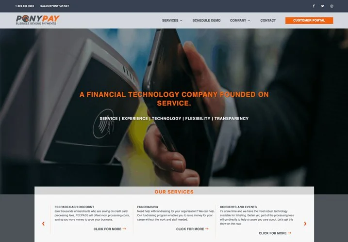 PonyPay Branding & Website