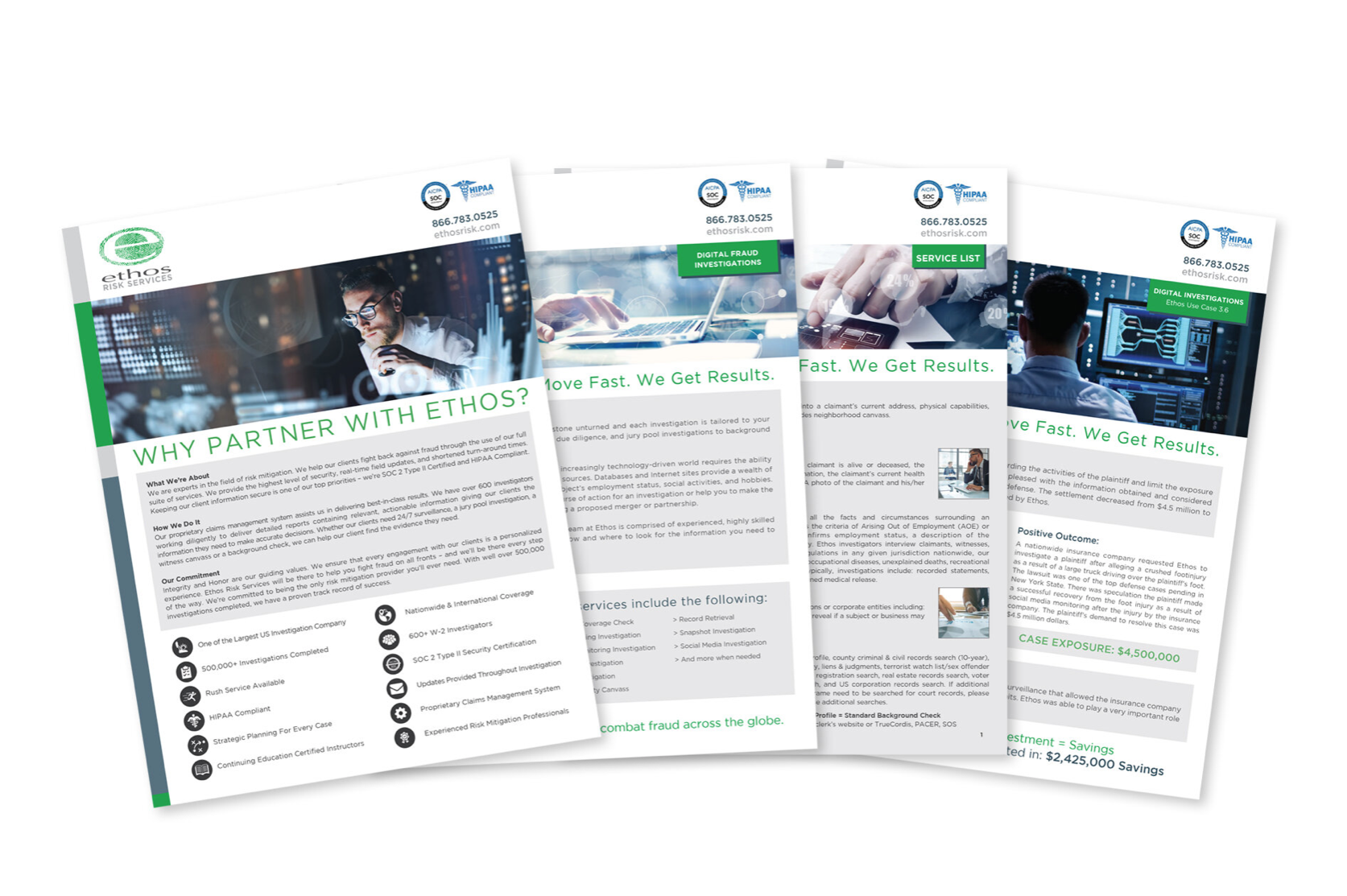 Ethos Risk Services Branding