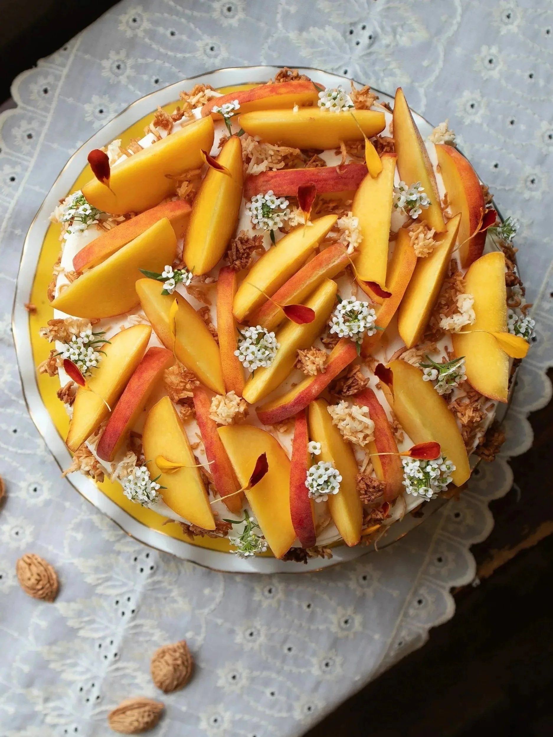 PEACHES & CREAM CAKE