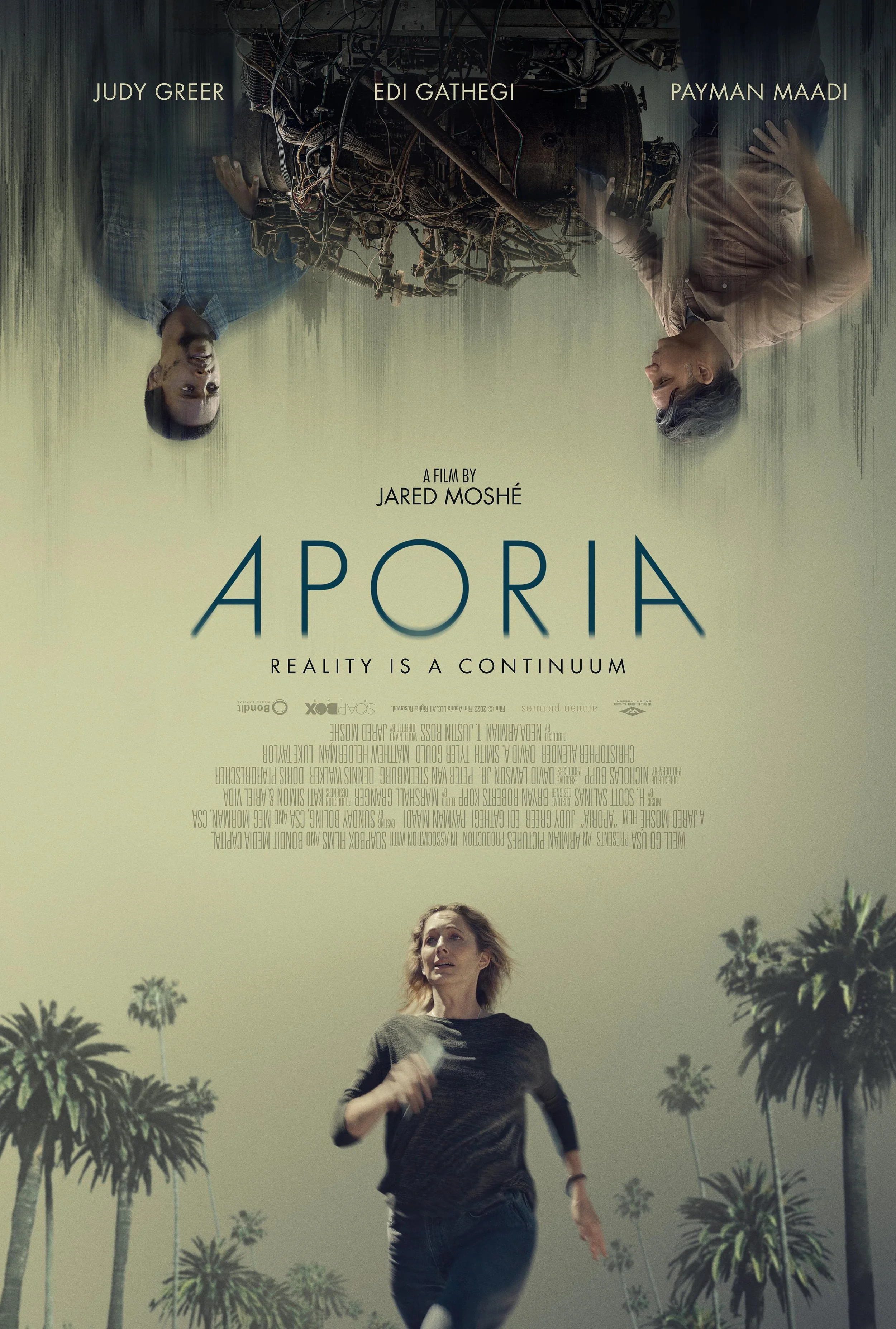 Creative Director Matt Drenik is the Music Supervisor on Jerad Moshe's new feature, Aporia, starring Judy Greer!