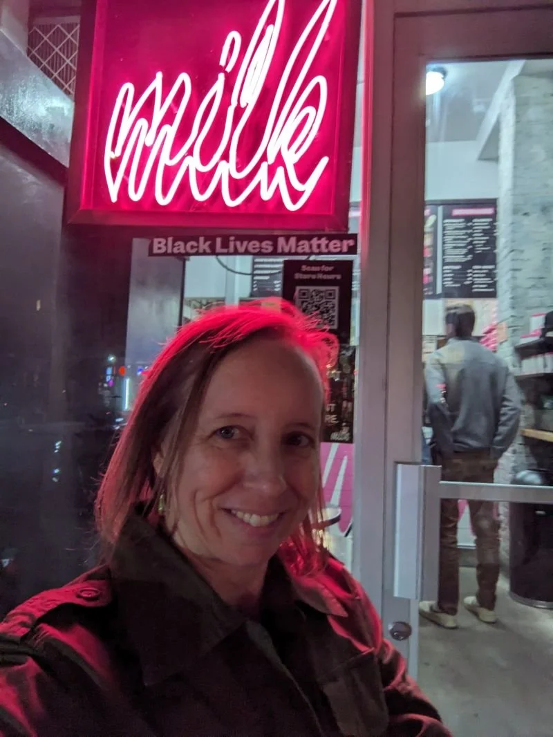 I tried to treat myself and ended up staring at a half-eaten cookie like "who even am I anymore?”